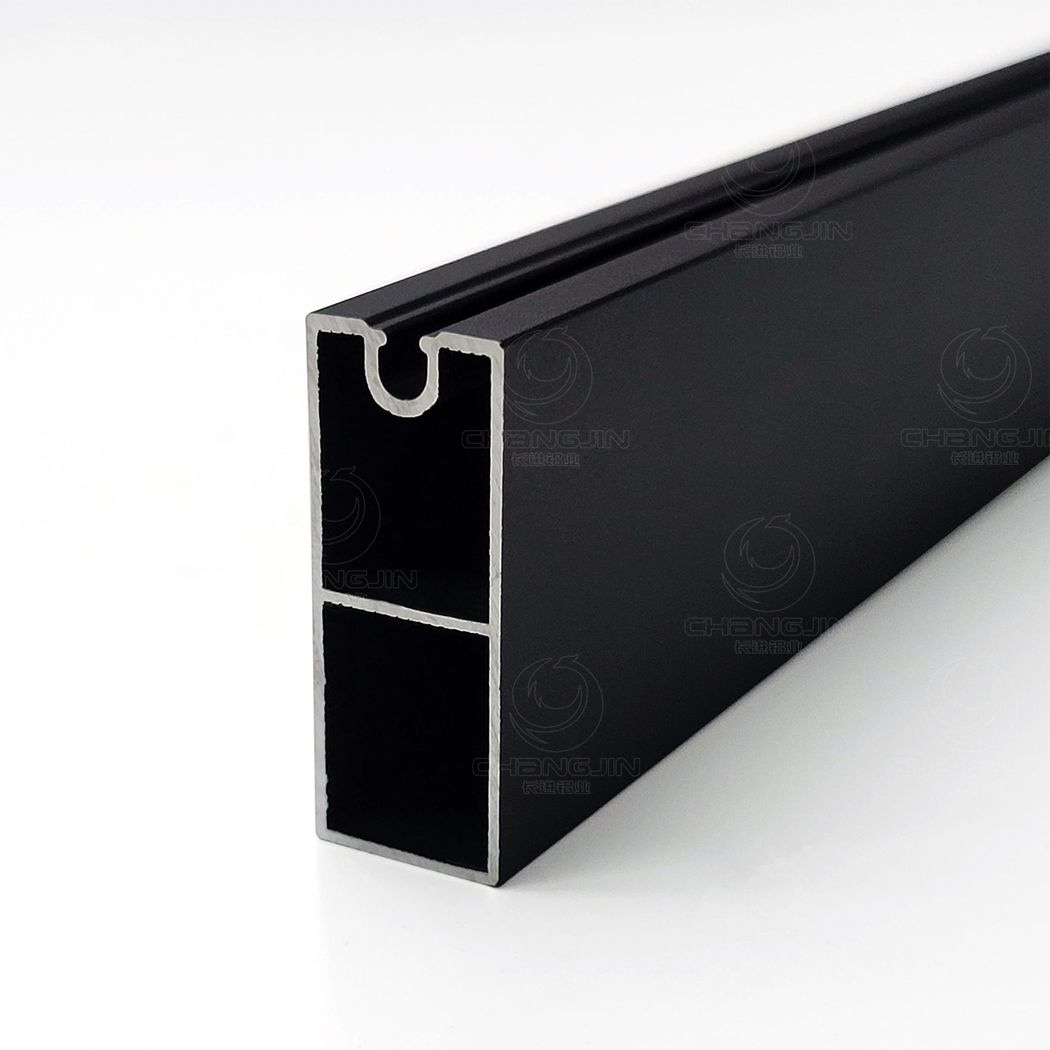modern closet aluminum hanging rod storage system
