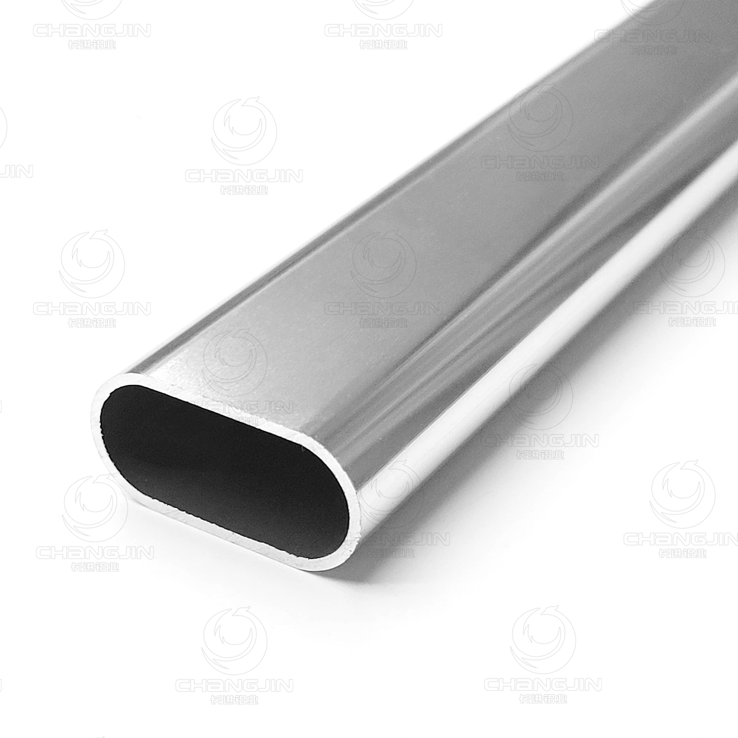 custom oval aluminum wardrobe hanging rod