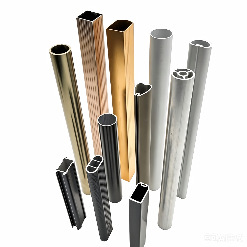 premium aluminum hanging rod wardrobe closet system