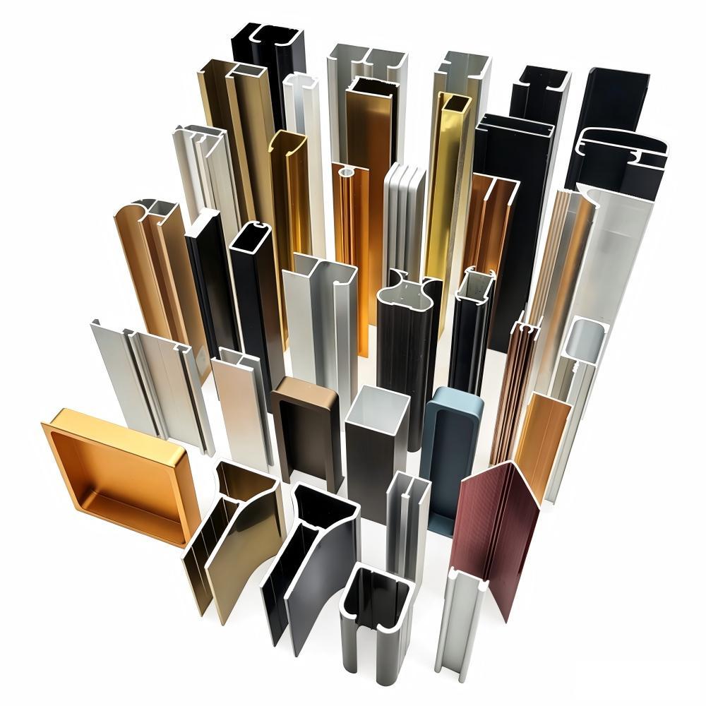 custom industrial aluminum heat sink extrusion profile
