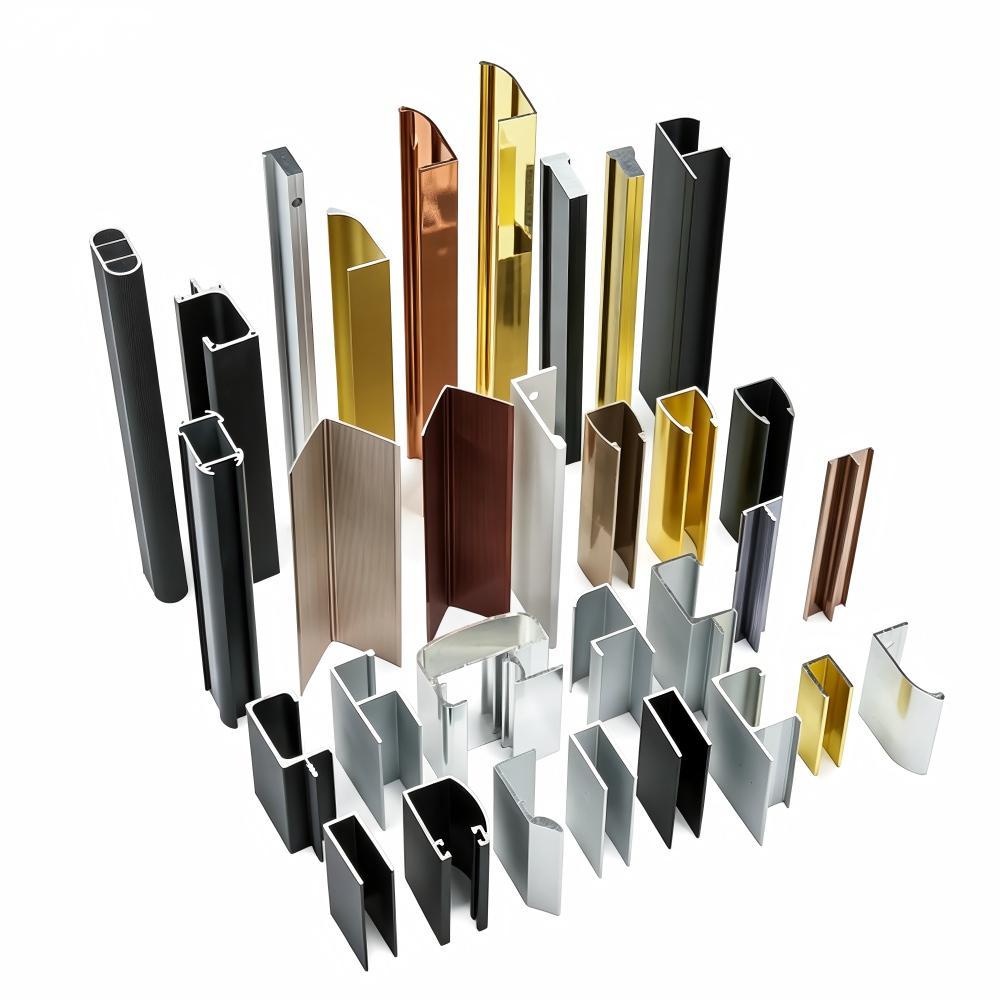 custom extruded aluminum heat sink profile industrial equipment