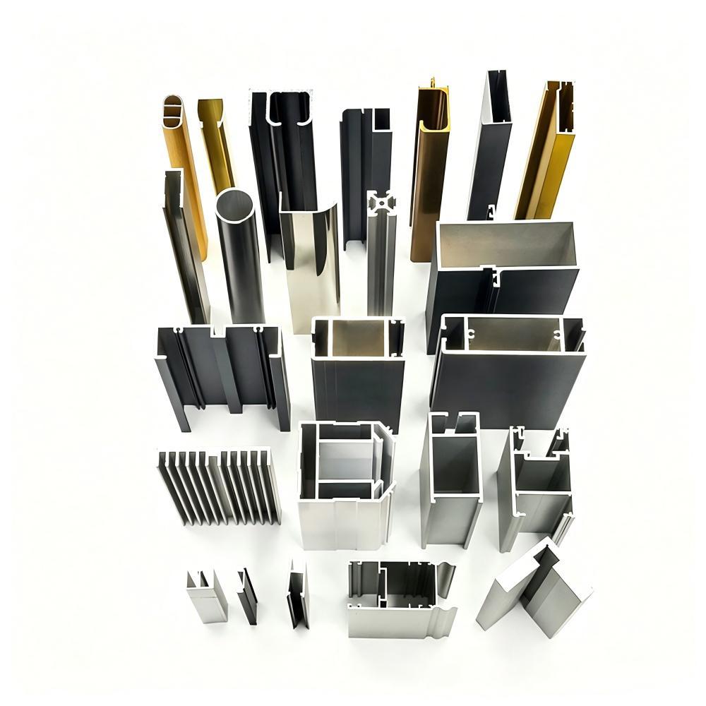 custom aluminum extrusion profiles manufacturer oem industrial furniture projects