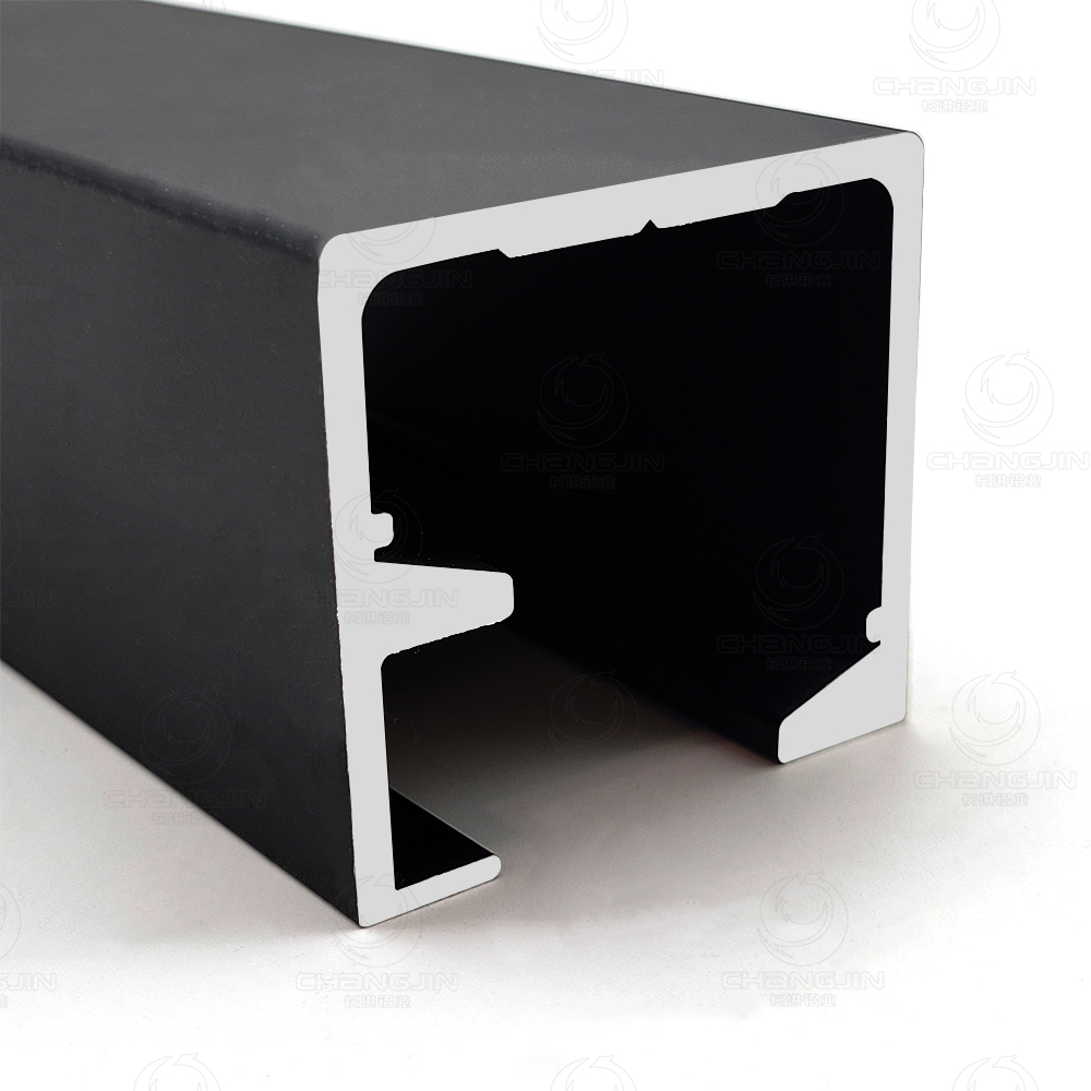 aluminum sliding door guide track stable movement profile