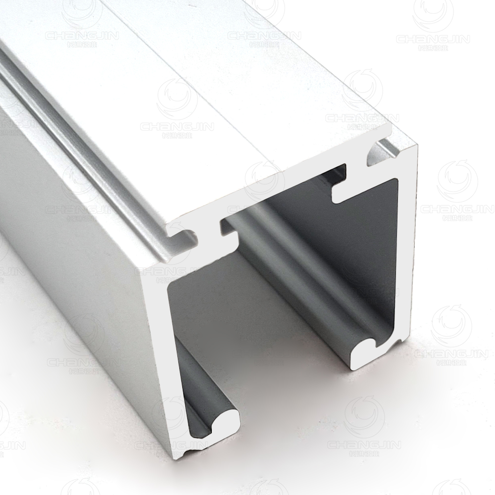 top hung aluminum sliding door track ceiling mounted system