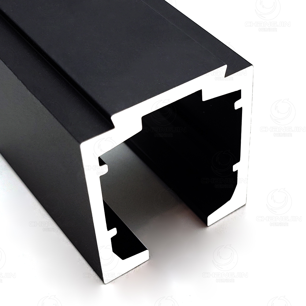 anodized aluminum sliding door track corrosion resistant rail
