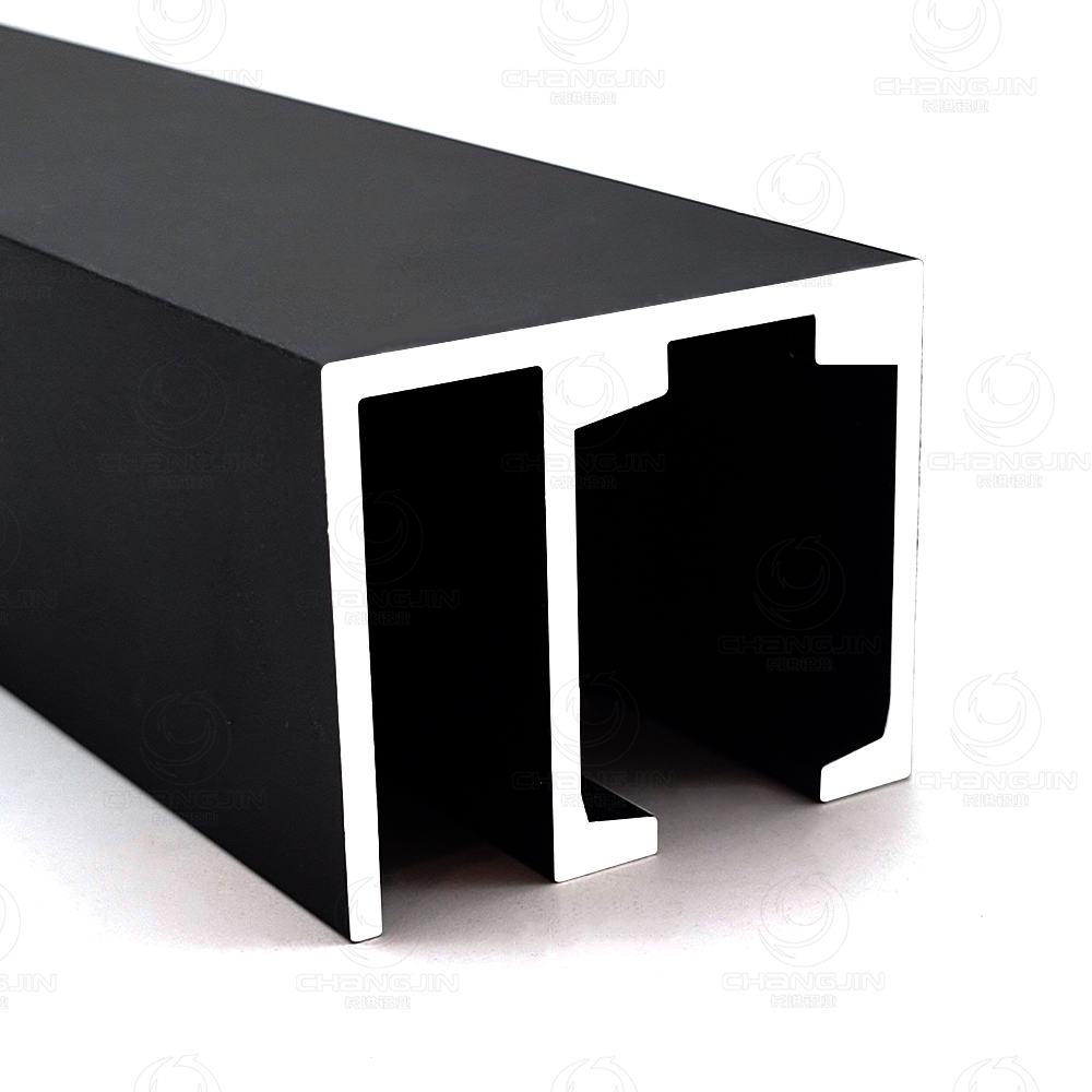 architectural aluminum sliding door track system modern building profile