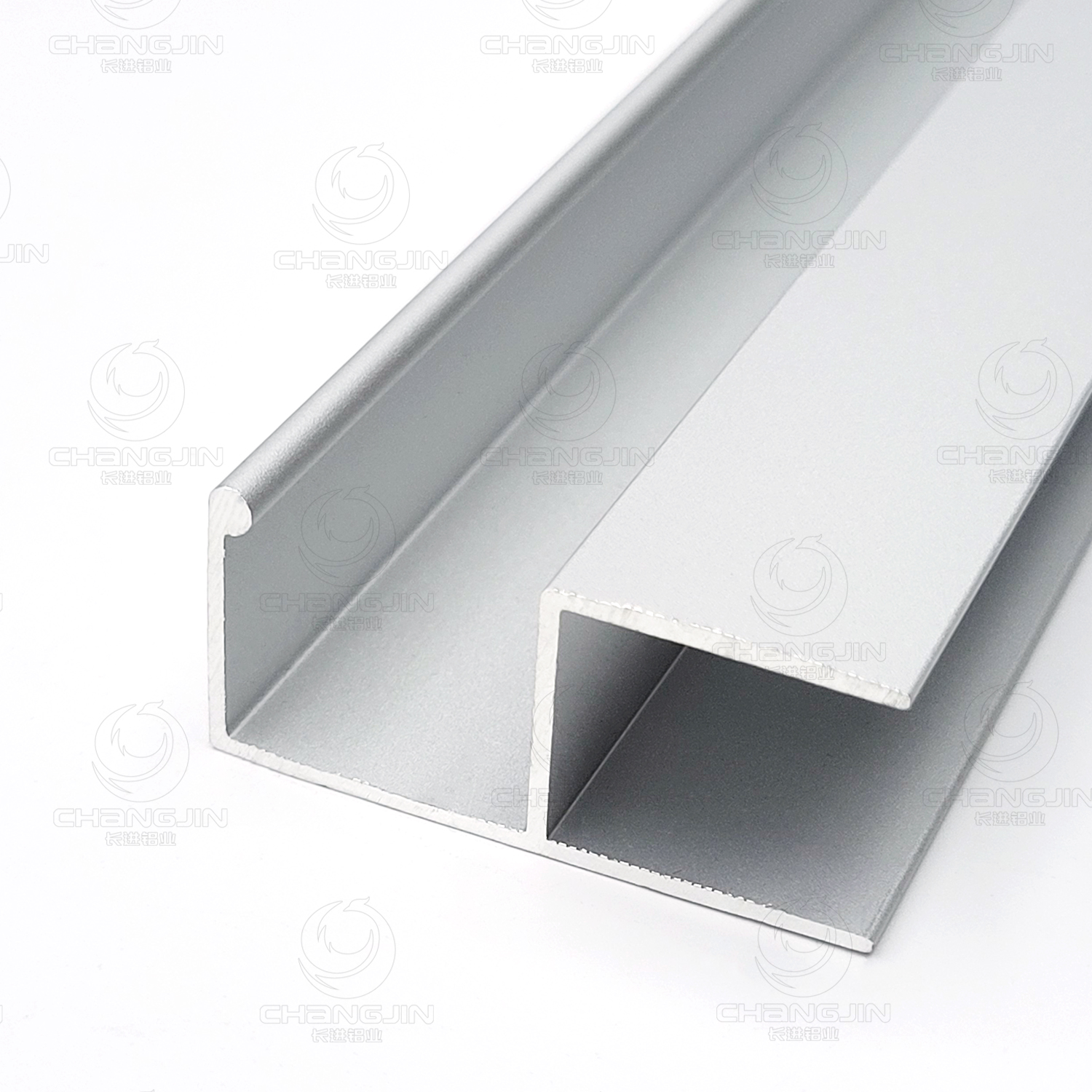 modern H handle aluminum profile sliding wardrobe doors