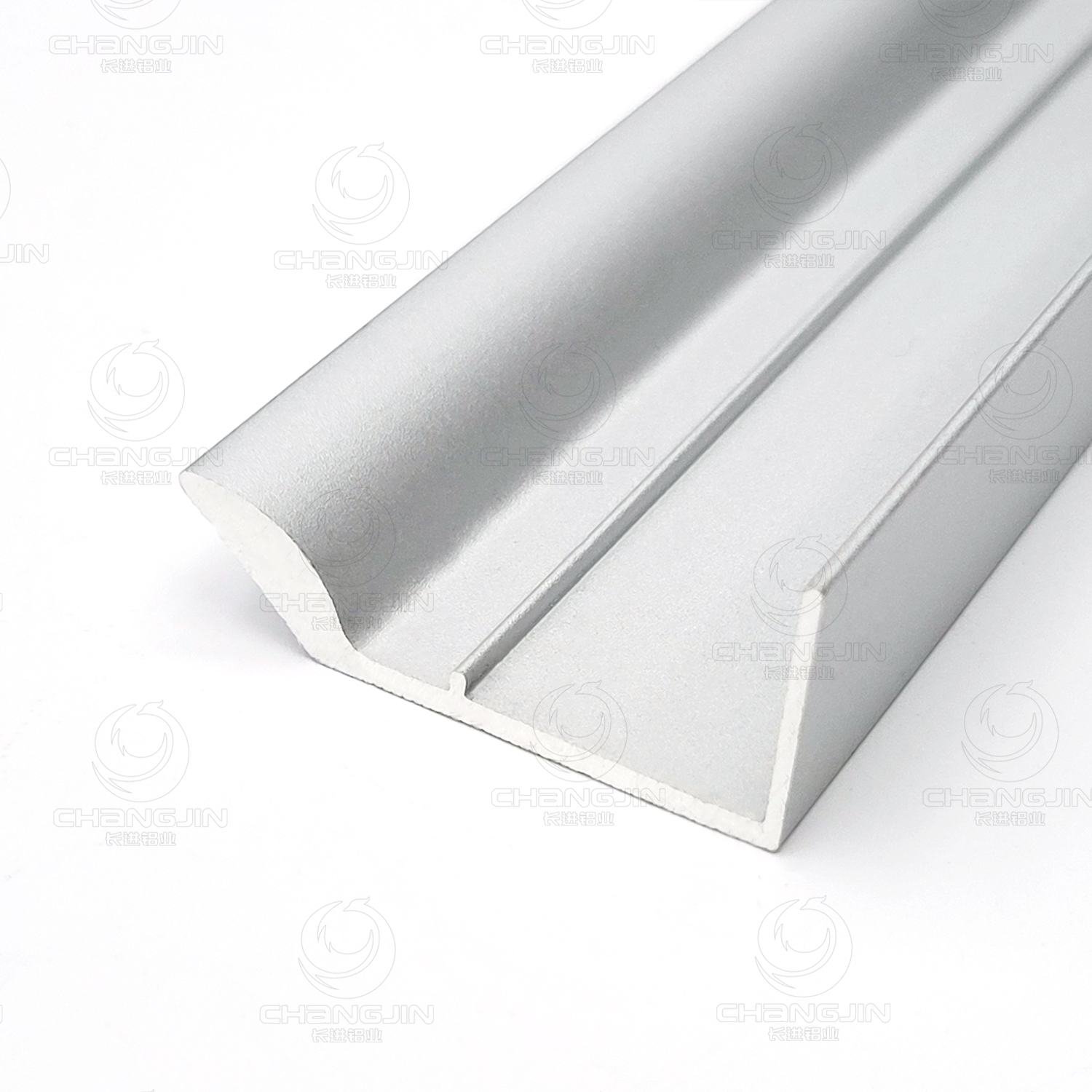 decorative L handle aluminum profile contemporary wardrobe furniture