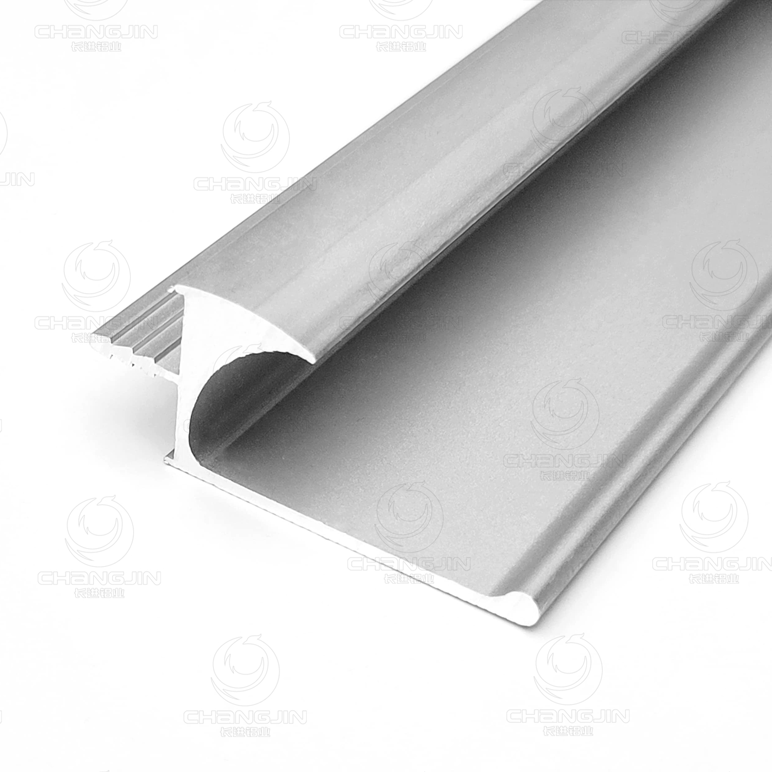 concealed L handle aluminum profile modern cabinet furniture