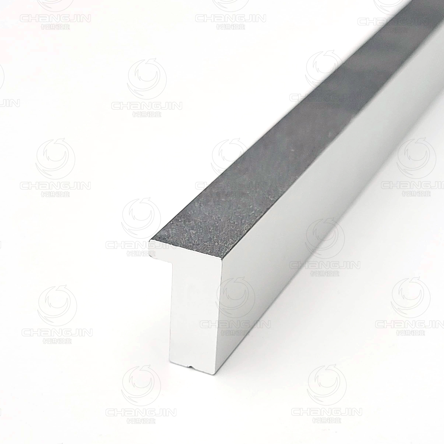 embedded T handle aluminum profile minimalist furniture