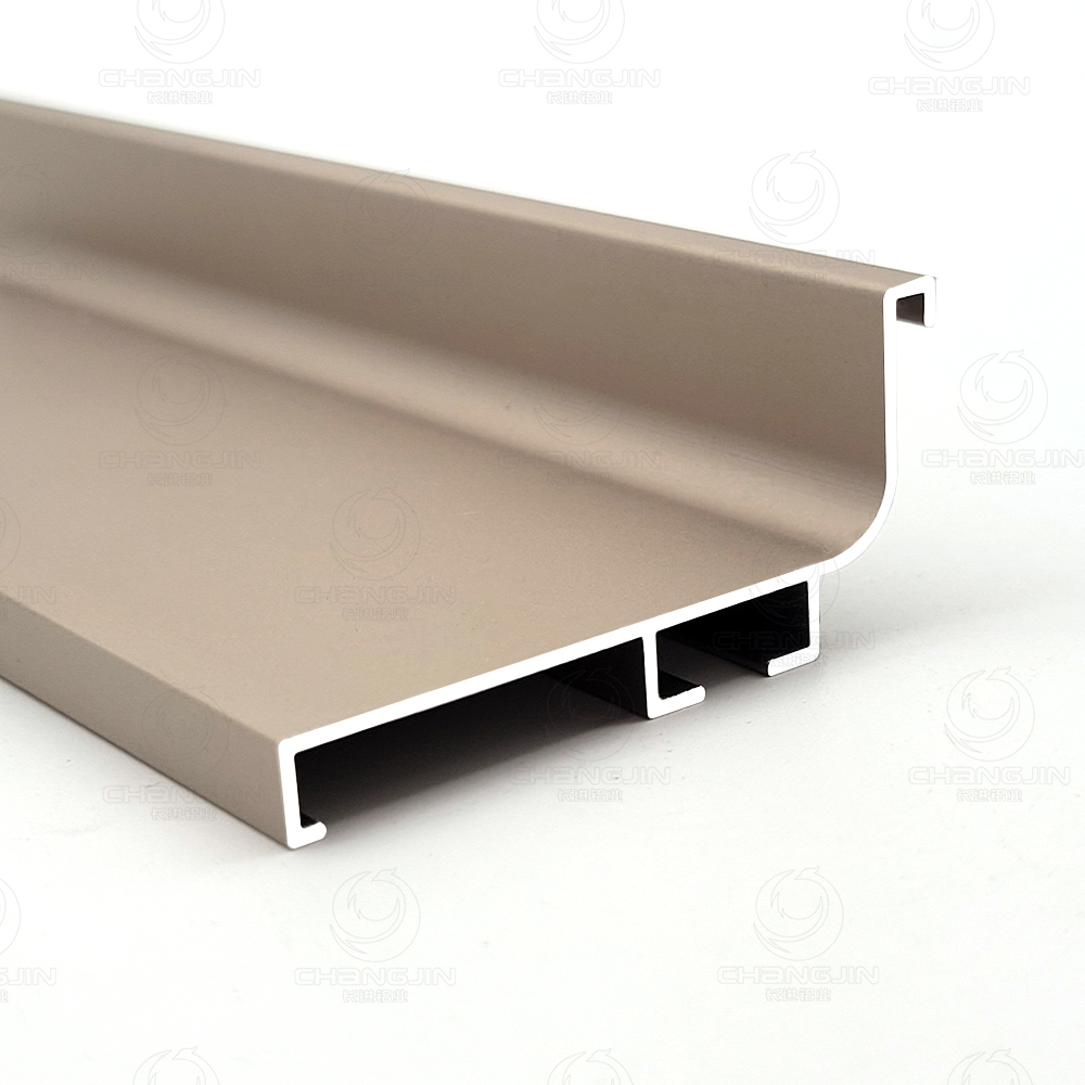 lower gola aluminum profile handleless kitchen base cabinets