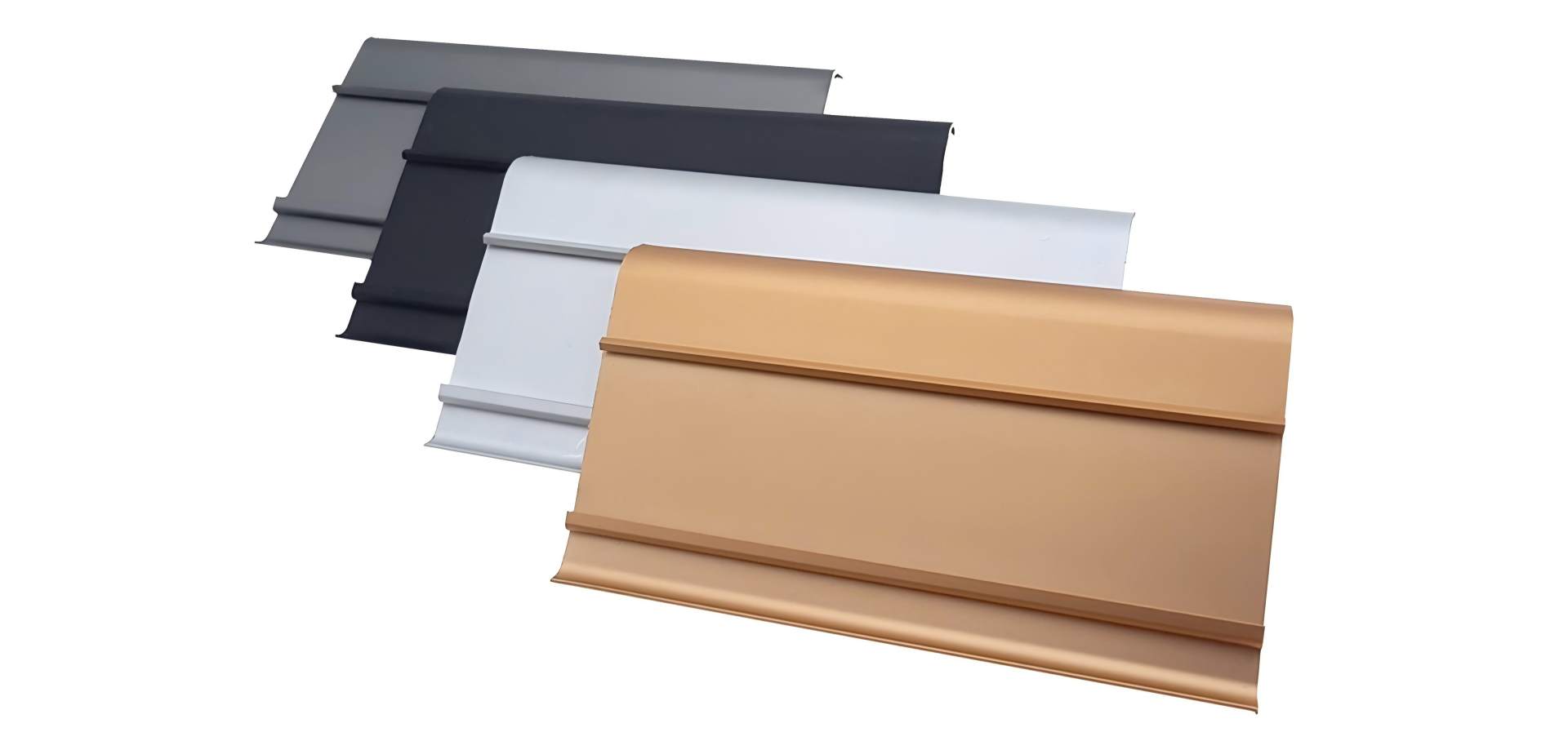 modern aluminum baseboard profile interior decoration