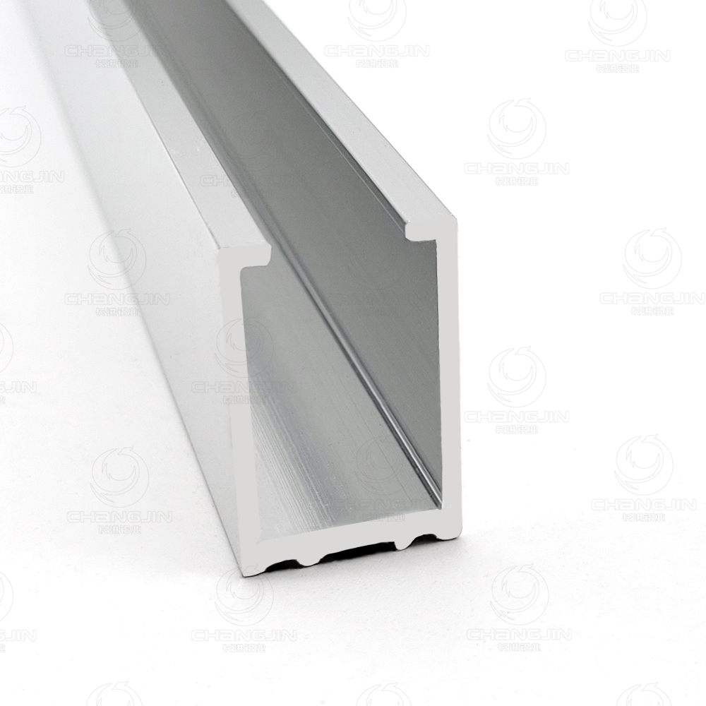 marine grade aluminum U channel corrosion resistant coastal profile
