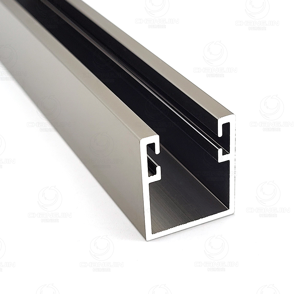 anodized aluminum U channel profile corrosion resistant extrusion