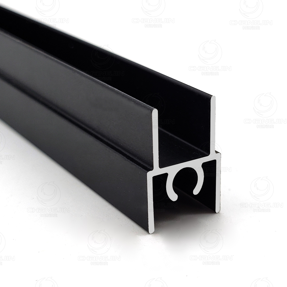 aluminum wardrobe door frame profile modern closet furniture system