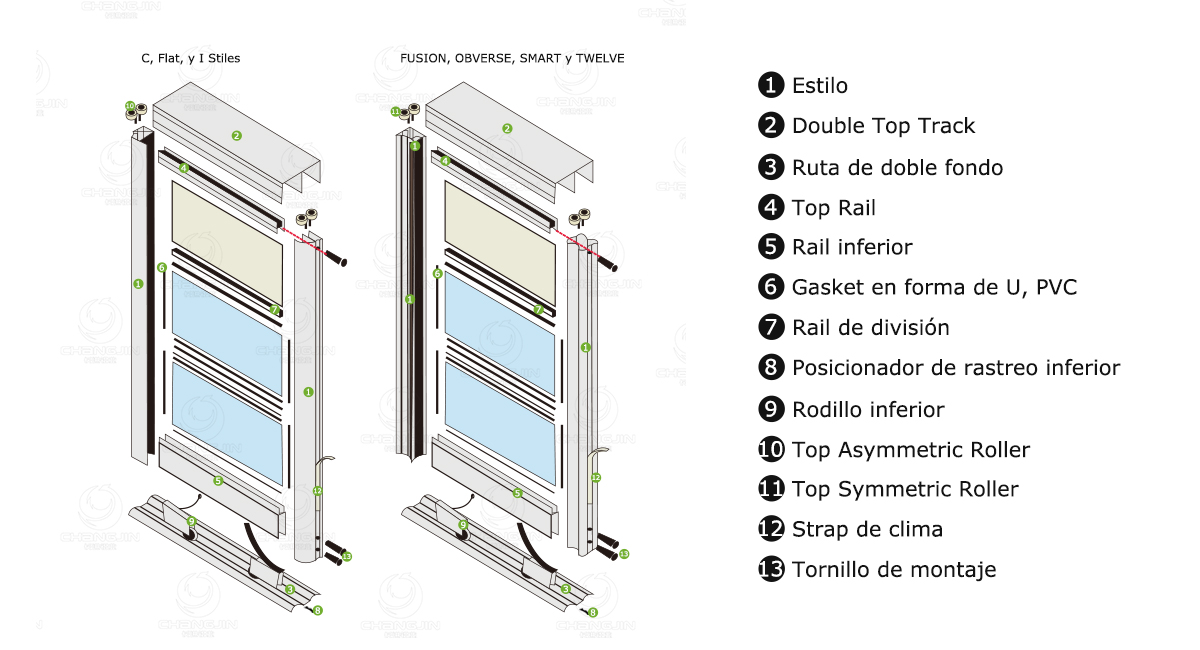 Instalaci&oacute;n de puerta corredera de armario