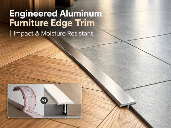 Aluminum Edge Banding vs PVC Tape for High-End Furniture
