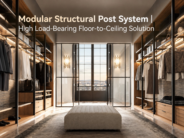 Modular Walk-In Closet Aluminum Profile Systems