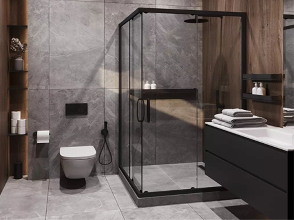 Perfil de aluminio para baño