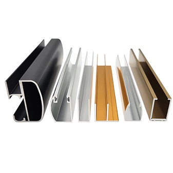 Canal en forma de u de aluminio