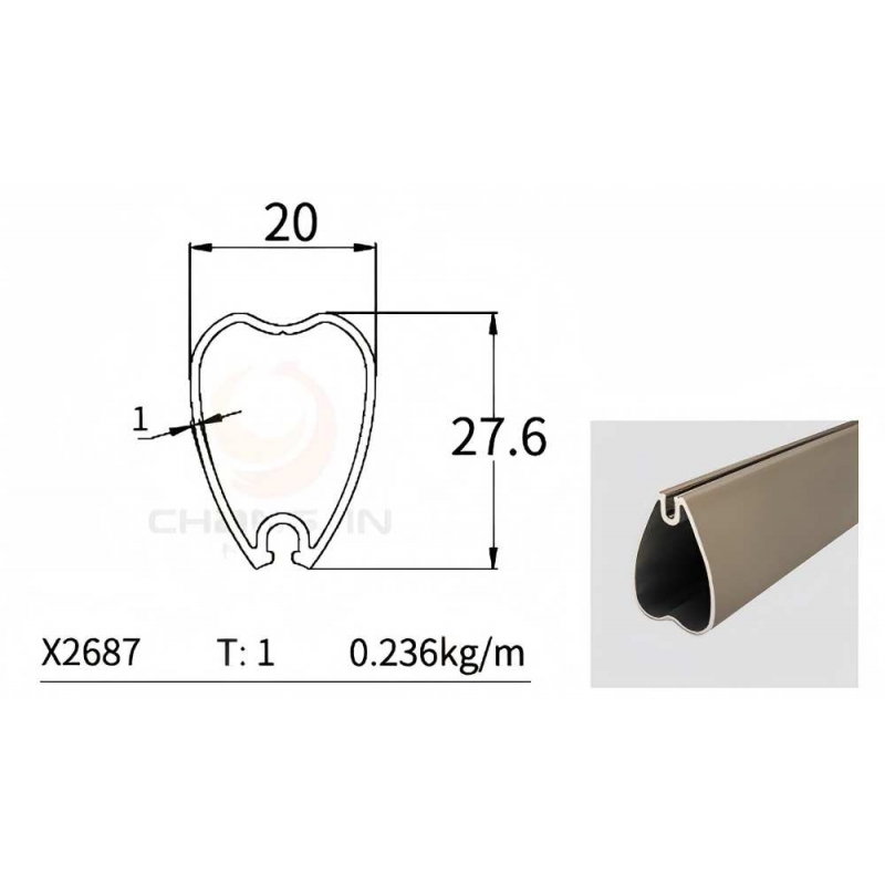 Wardrobe Hanging Rod X2687