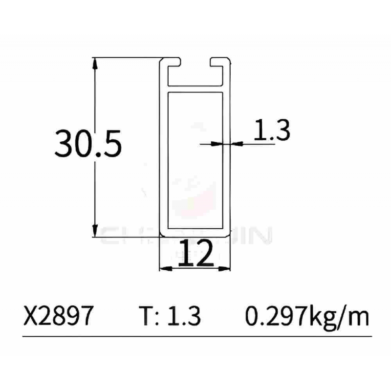 Wardrobe Hanging Rod X2897
