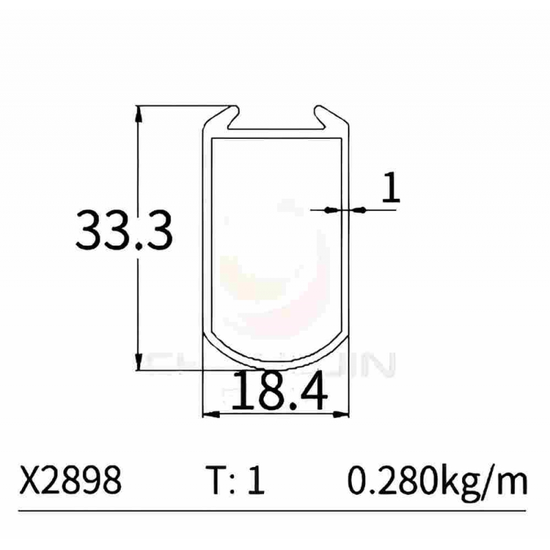 Wardrobe Hanging Rod X2898