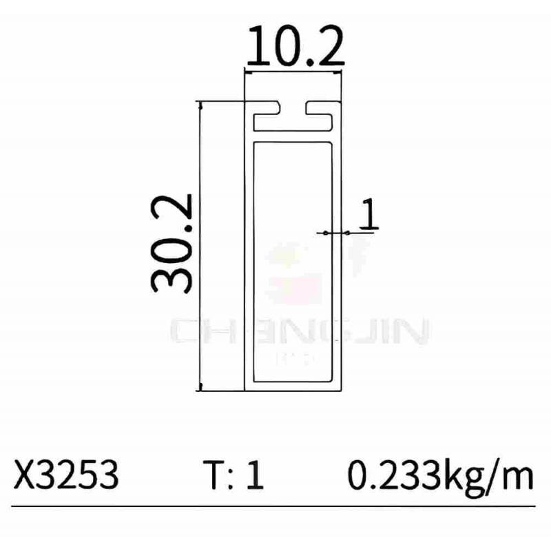 Wardrobe Hanging Rod X3253