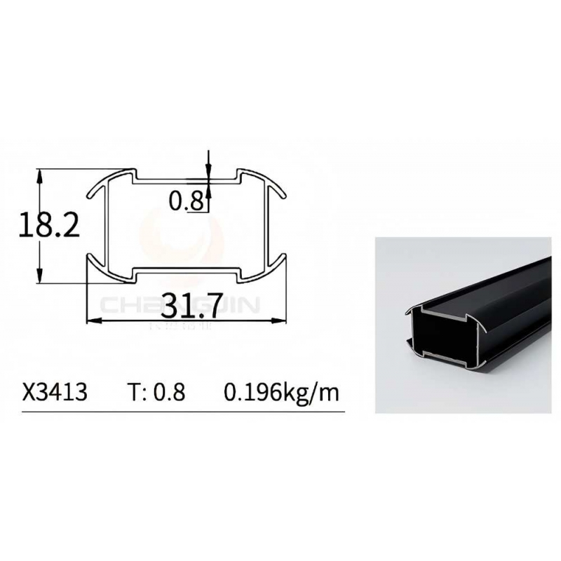 Wardrobe Hanging Rod X3413