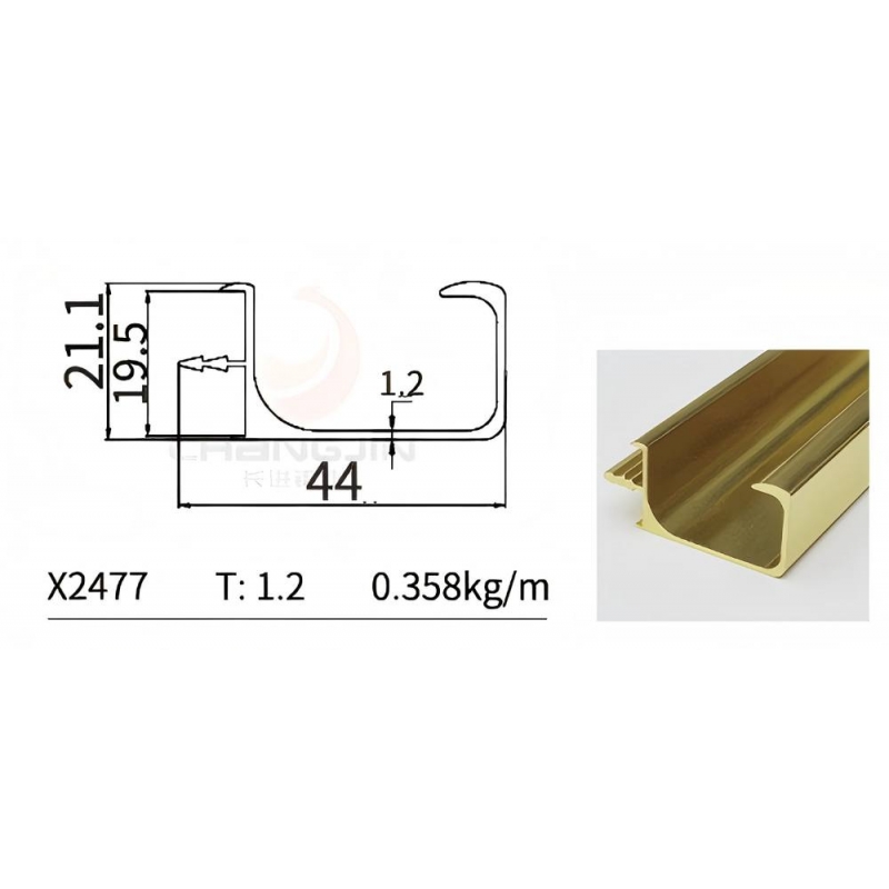 G  Handle Profile X2477