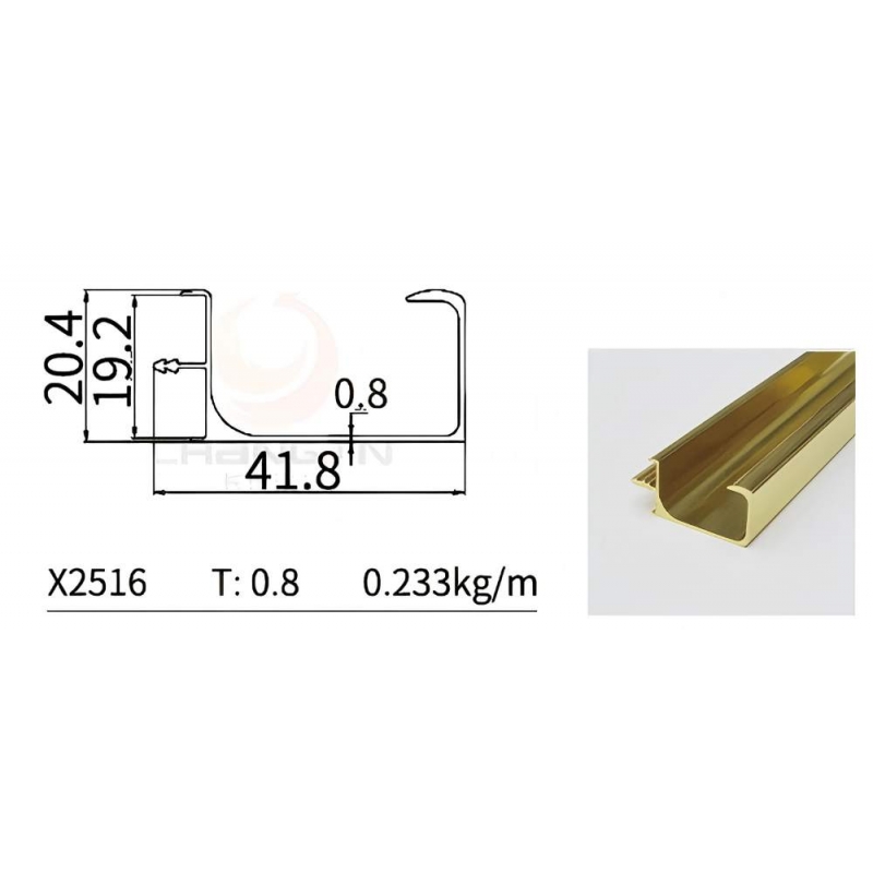 G  Handle Profile X2516