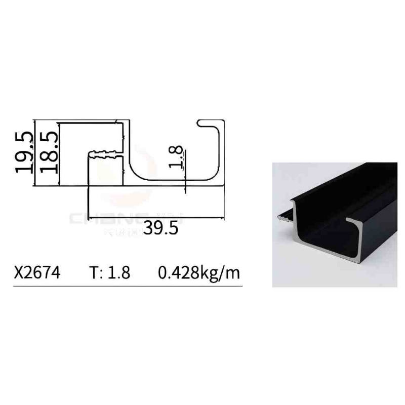 G  Handle Profile X2674