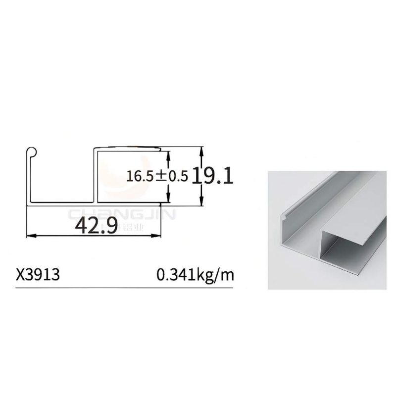 H Handle Profile X3913