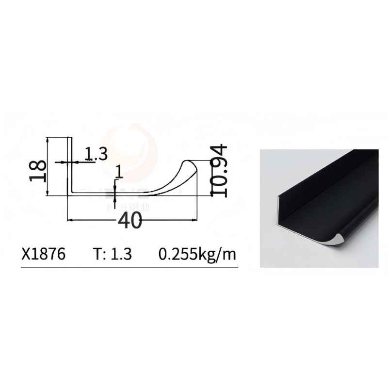 L  Handle Profile X1876