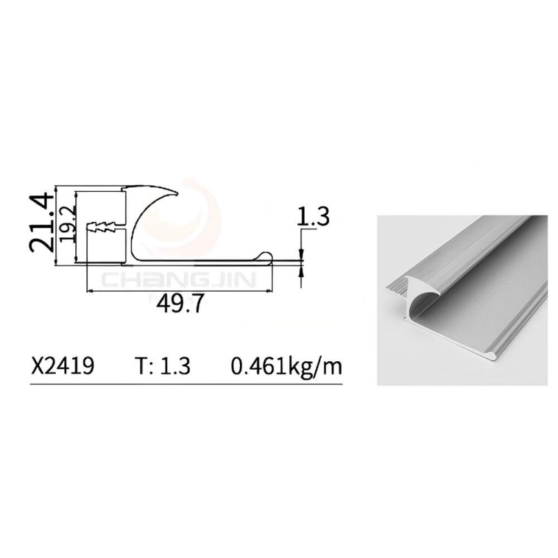 L  Handle Profile X2419