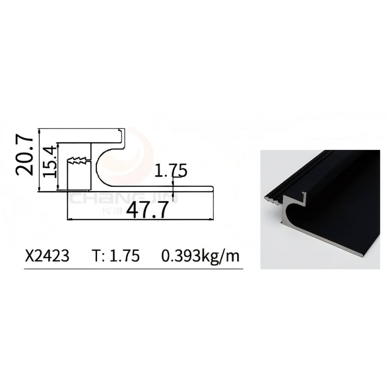 L  Handle Profile X2423