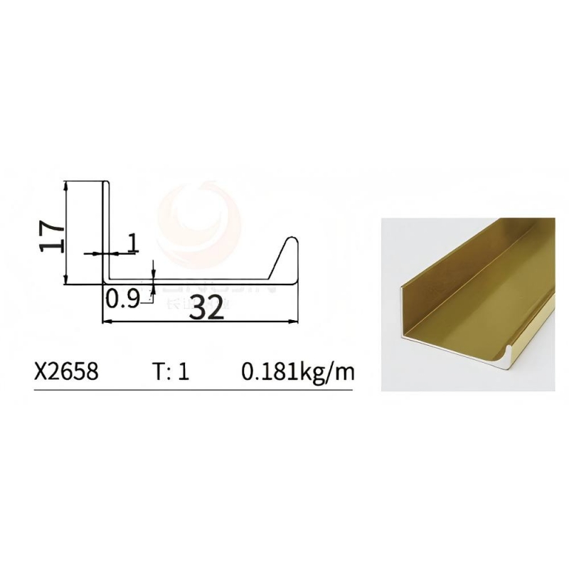 L Handle Profile X2658