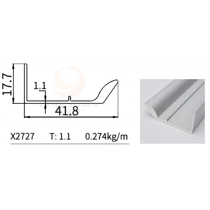 L  Handle Profile X2727