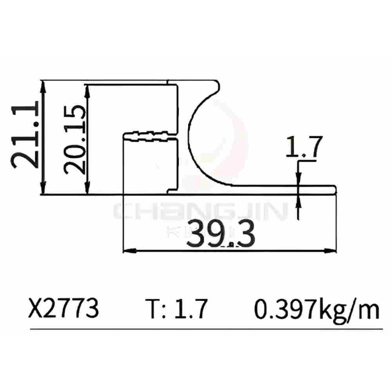 L  Handle Profile X2773
