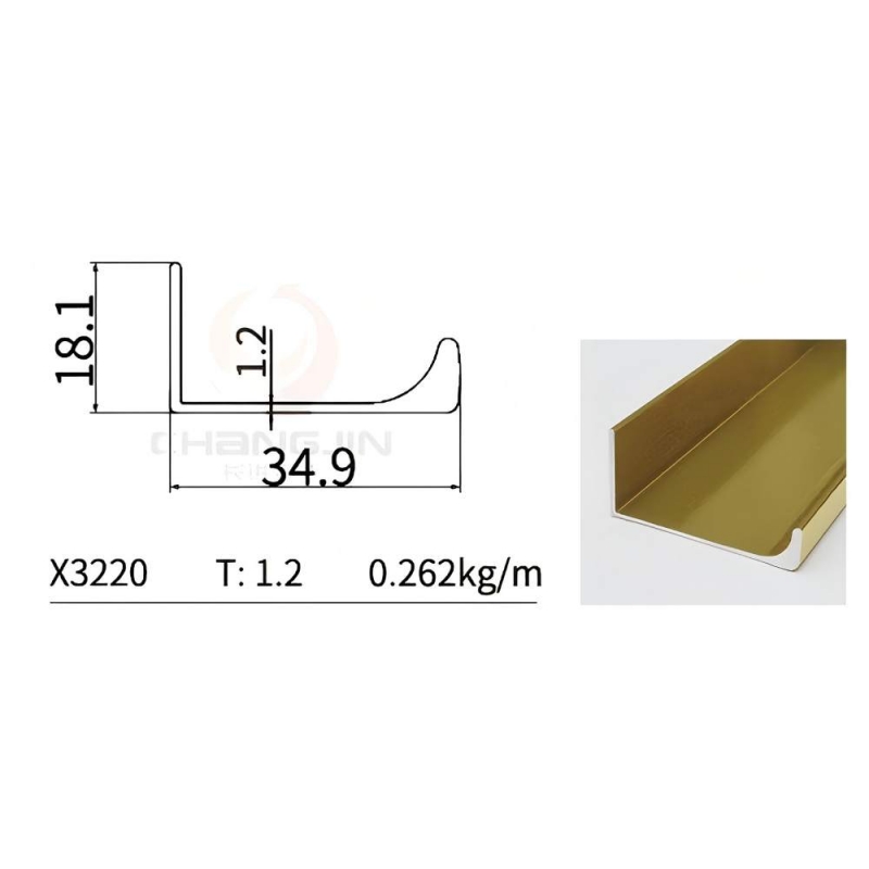 L Handle Profile X3220