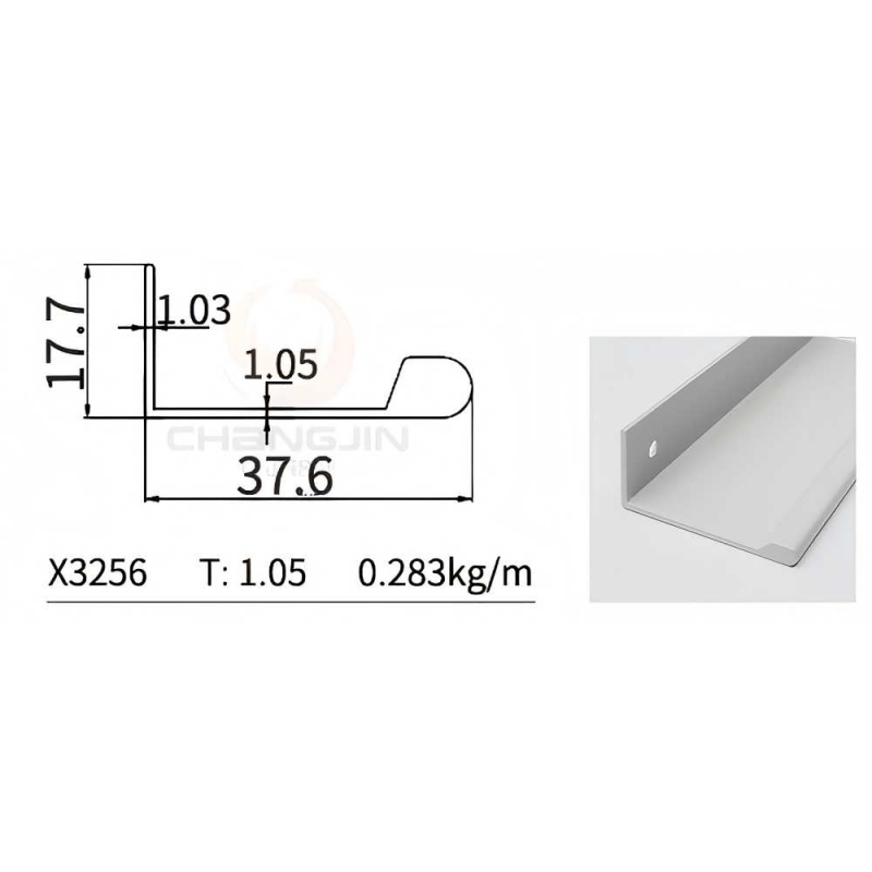 L  Handle Profile X3256