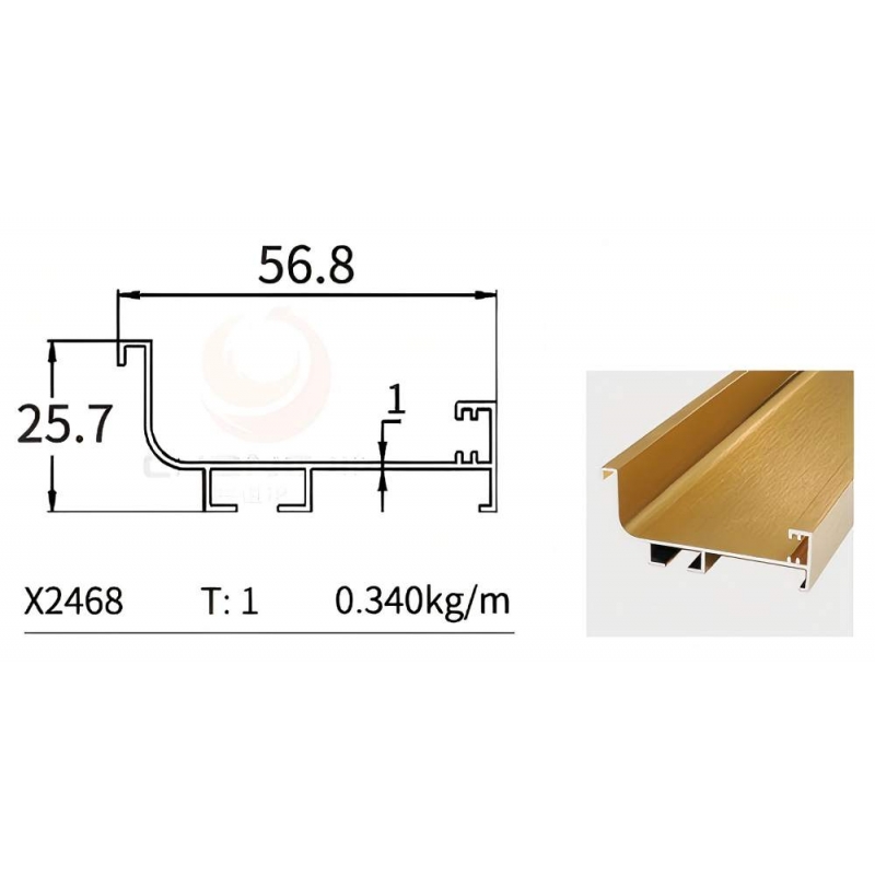 Cabinet Gola Profile X2468