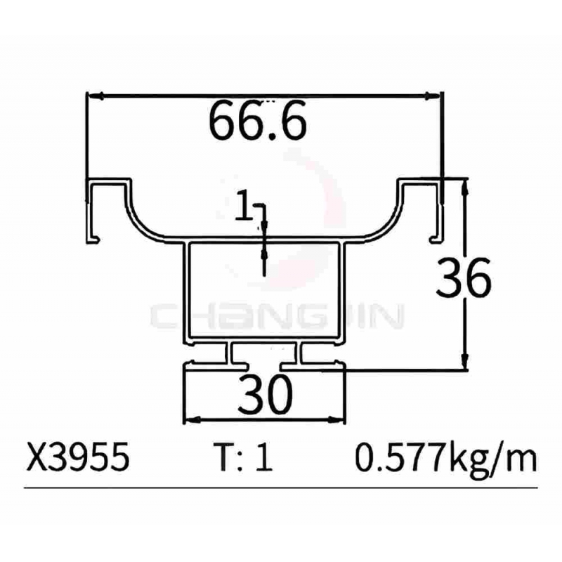 Cabinet Gola Profile X3955