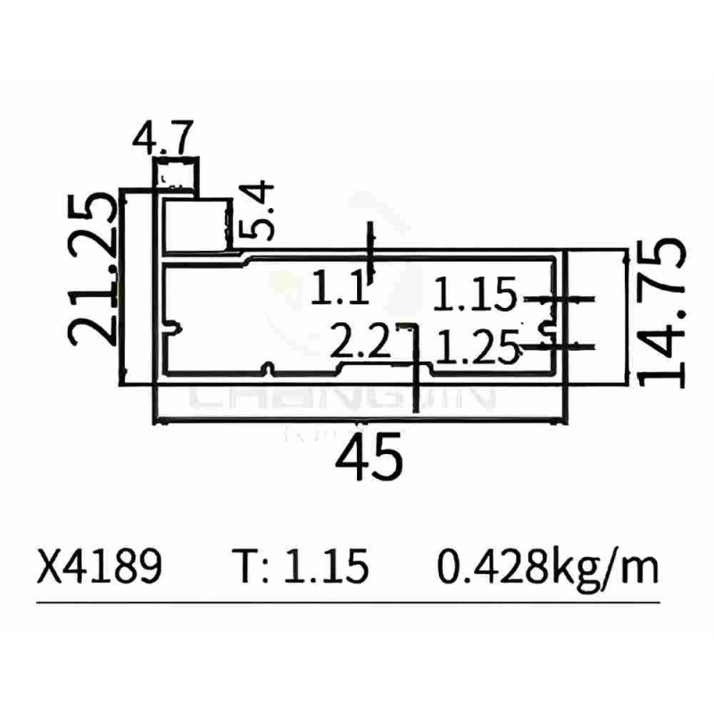Cabinets Frame X4189