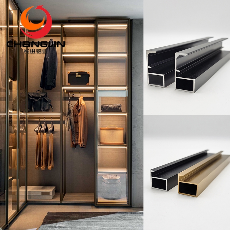 6063-T5 Aluminum Alloy Frame for Kitchen Cabinet