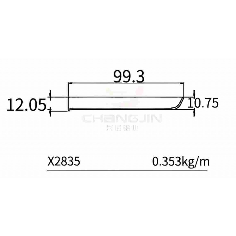  Skirting Board X2835