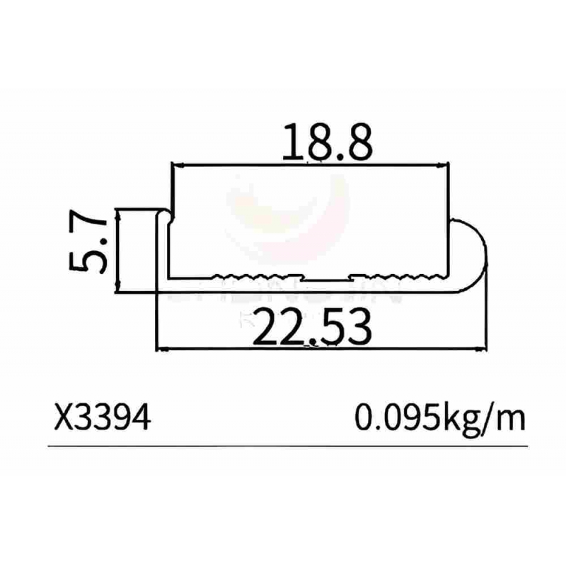 Tile Trim X3394