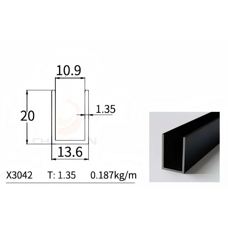 U Channel X3042