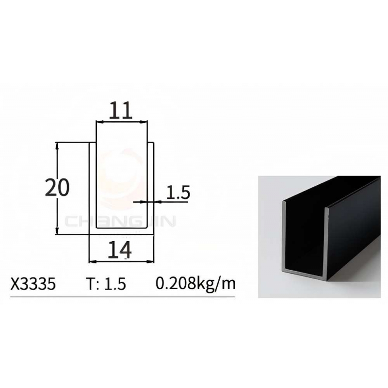 U Channel X3335