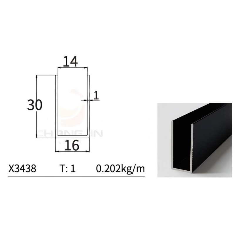 U Channel X3438